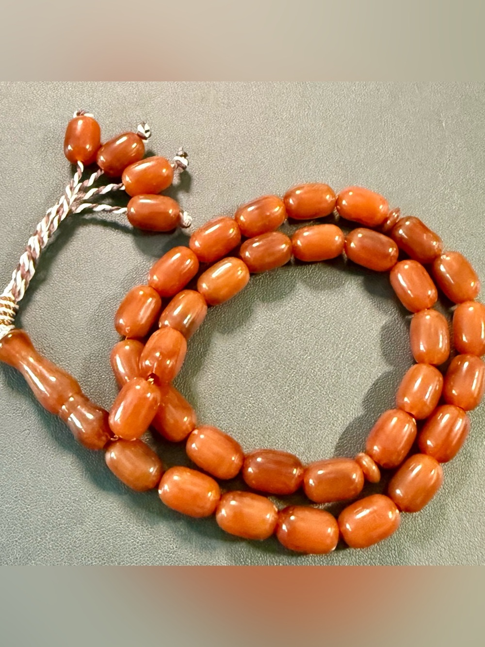 vtg German Bakelite Tesbih Prayer Beads